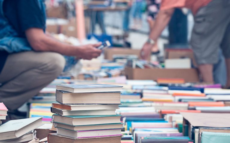 Fim de semana tem feira de troca de livros e jogos no Museu da Língua Portuguesa