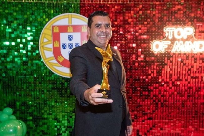 Renato Lisboa, palestrante brasileiro, conquista prêmio Top Of Mind em Portugal