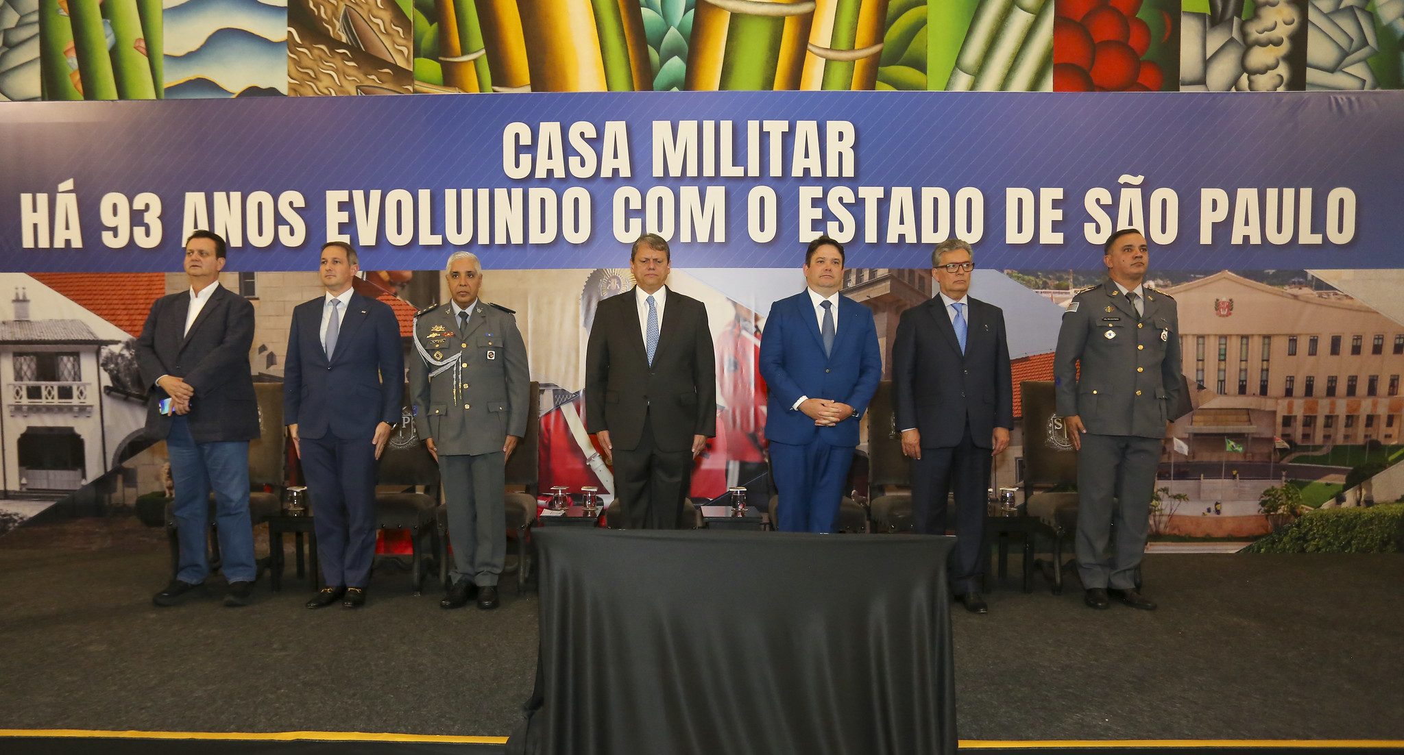 Casa Militar do Governo de São Paulo celebra 93 anos de serviços prestados à população paulista