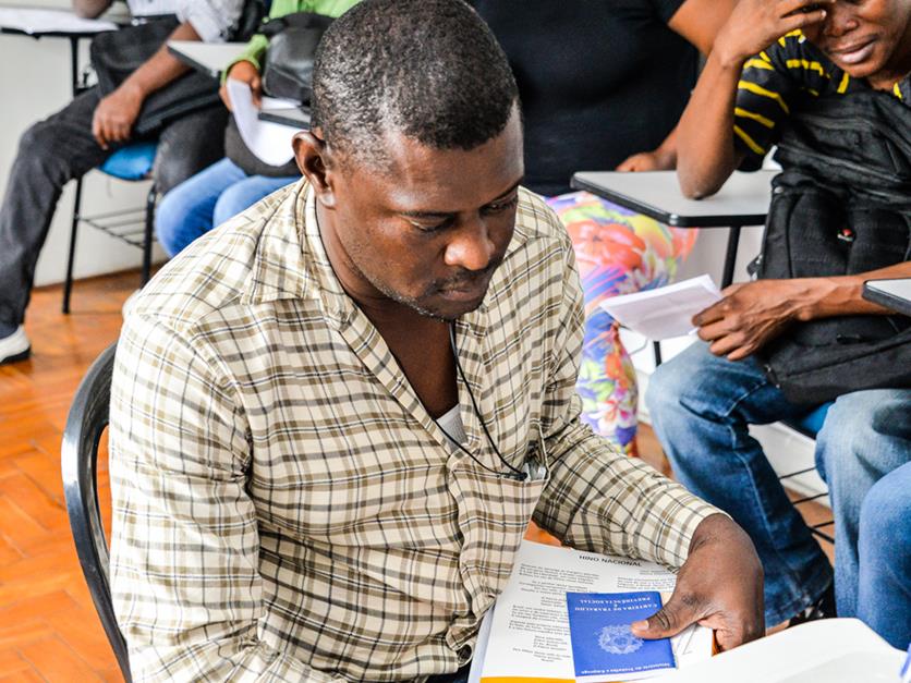 São Paulo, uma cidade de recomeço para os refugiados que chegam ao Brasil